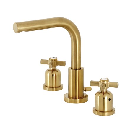 Fauceture 8" Widespread Bathroom Faucet, Brushed Brass FSC8953ZX